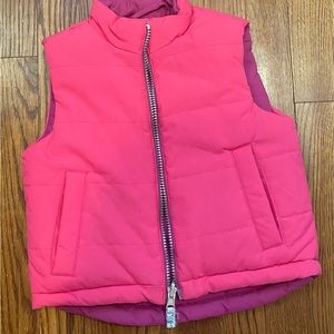 Girls Hanna Andersson Reversible Outwear Vest